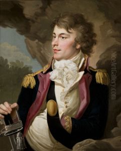 Portrait of Jozef Kossakowski by Kazimierz Wojniakowski