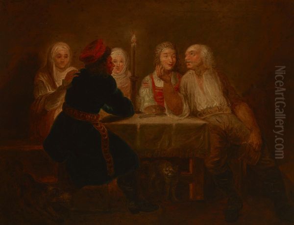 Peasants in an Inn - view 1