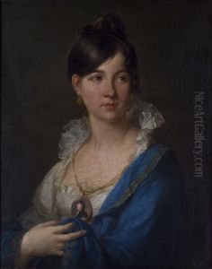 Portret Marii Magnuszewskiej by Franciszek Ksawery Lampi