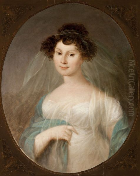 Portret Teresy z Kuzniczow Woydziny, zony prezydenta Warszawy - view 1