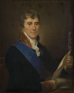 Portret Stanislawa Wodzickiego by Jozef Peszka