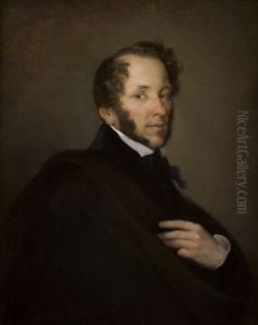 Portrait of Antoni Wentzel by Rafal Hadziewicz