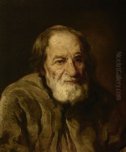 Study of an Old Peasant by Piotr Michalowski