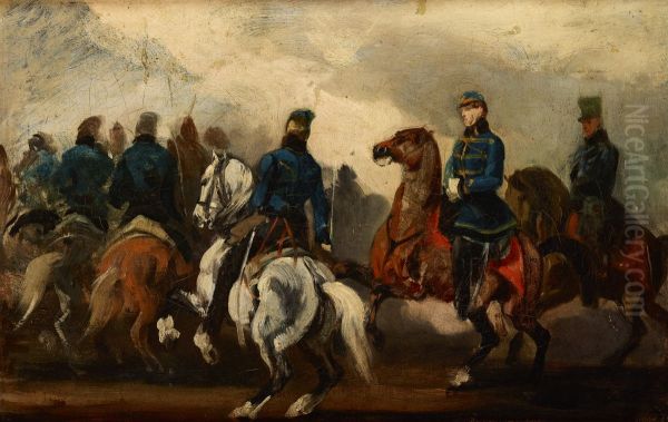 Detachment of Austrian Hussars - view 1