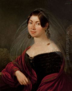 Portret Teresy z Hanowiczow Zebrawskiej Portret Teresy z Hanowiczow Zebrawskiej