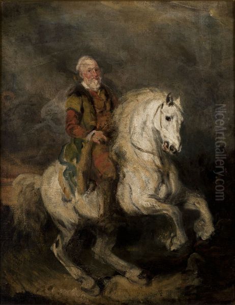 Hetman Stefan Czarniecki on Horseback - view 1