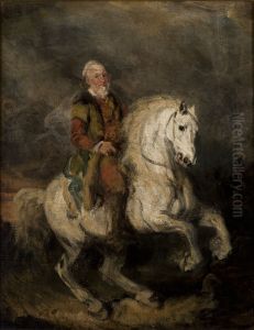 Hetman Stefan Czarniecki on Horseback by Piotr Michalowski