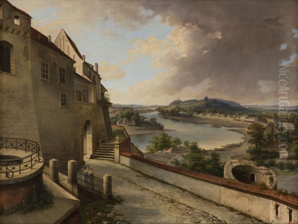 "View from Wawel" by Jan Nepomucen Glowacki - view 1