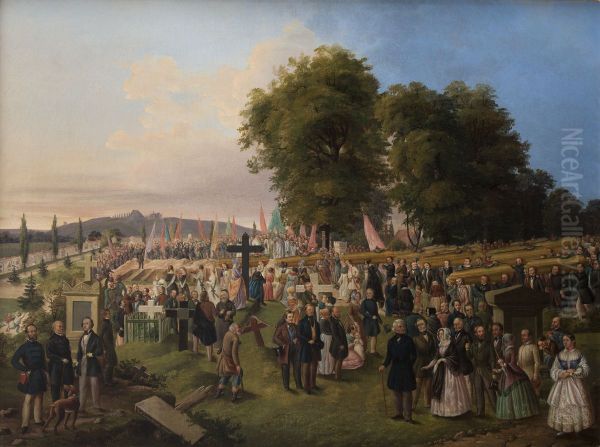 Pogrzeb ofiar z roku 1848 - view 1