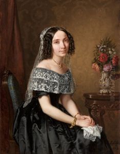 Portret kobiecy by Leopold Loeffler
