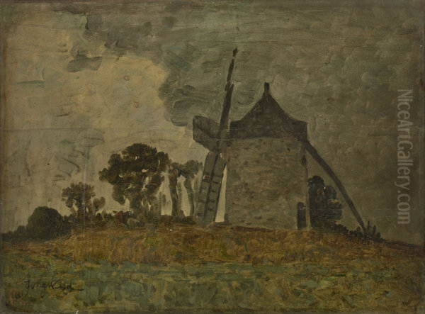 Landscape with a Windmill - view 1