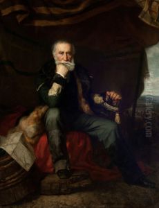Portret gen. Henryka Dembinskiego by Henryk Rodakowski