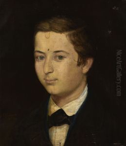 Portrait of Henryk Poller by Andrzej Grabowski