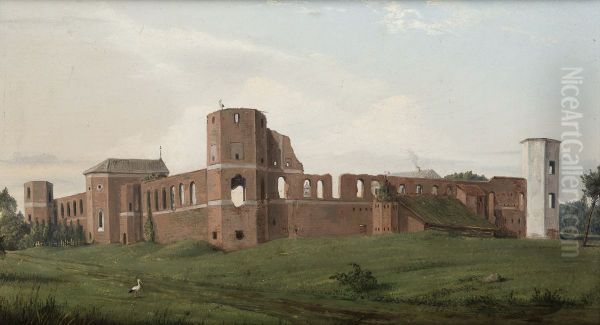 Castle Ruins at Olszany - view 1