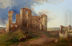 Ruiny zamku Tenczyn by Aleksander Plonczynski