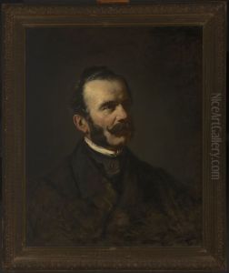 Portrait of Lucjan Siemienski by Wilhelm Leopolski