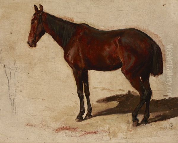 Study of a Horse - view 1