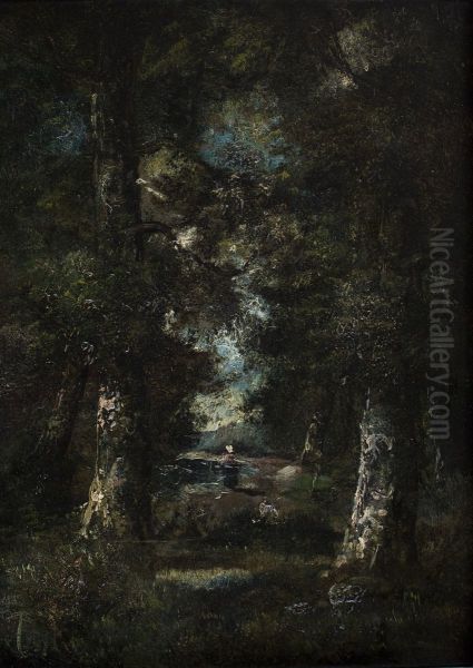 Landscape (Path in the Woods) - view 1