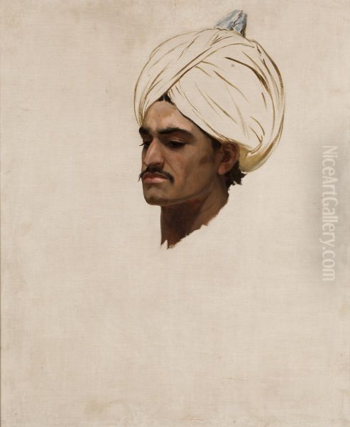 Study of an Arab's Head - view 1