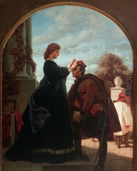 Year 1863 - Leave-Taking - view 1