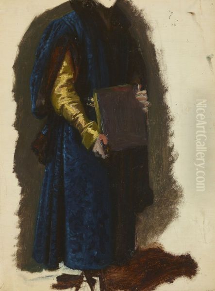 Jasko of Teczyn's Garment. Study to the Painting "The Oath of Queen Jadwiga" - view 1