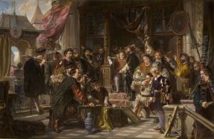Presenting the Fowler to the Shooting Brotherhood by Wladyslaw Luszczkiewicz