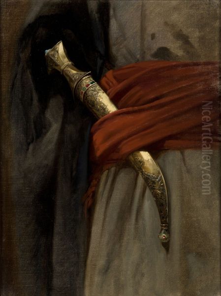 Study of a Khanjar - view 1