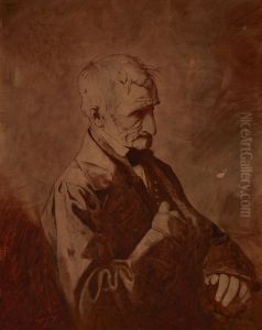 Portrait of Artist's Father by Franciszek Tepa (Teppa)