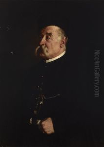 Portrait of Adam Wylezynski by Andrzej Grabowski