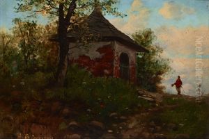 Landscape with a Wayside Shrine