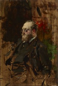 Portrait of Ferdynand Bryndza (1837-1891) Portrait of Ferdynand Bryndza (1837-1891)