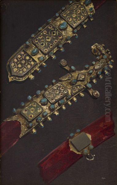 Study of a Turkish Sabre from the 17th C. - view 1