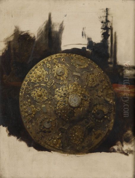 Study of an Oriental Shield - view 1