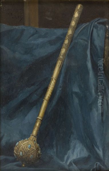 Study of a Turkish Mace from the 17th C. - view 1