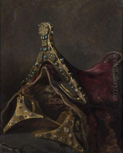 Study of Stirrups and a Saddle - view 1