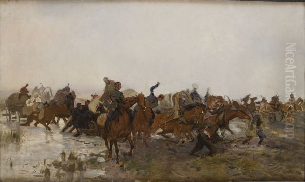 Cossacks in the March - view 1