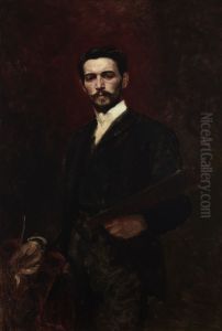Portrait of Jozef Unierzyski by Stanislaw Jakub Rostworowski