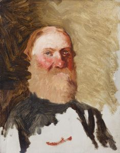 Head of a Bearded Man