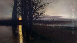 Voshod luny by Stanislaw Maslowski
