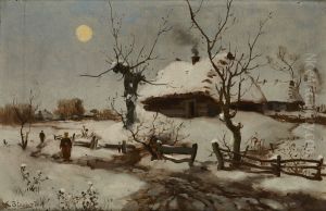 Cottages in Snow