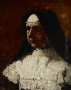 Study of a Nun by Olga Boznanska