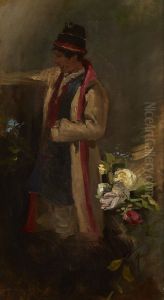 Krakovian Peasant by Waclaw Koniuszko