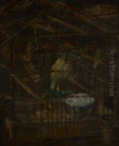 Birdcage by Olga Boznanska