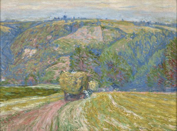 Cart with Hay - view 1