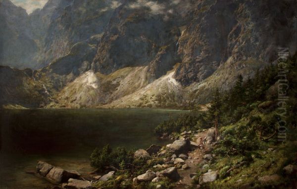 The Morskie Oko Lake - view 1