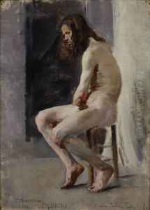 Male Nude by Stanislaw Debicki