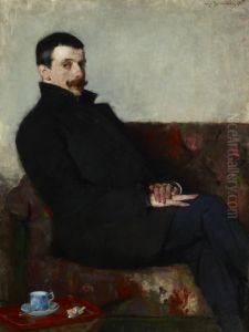 Portrait of Paul Nauen Portrait of Paul Nauen