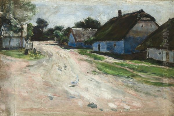 Road at Bronowice - view 1