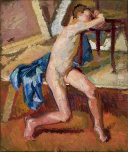 Male Nude by Wojciech Weiss