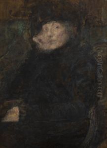 Portrait of Anna Ginzberg by Olga Boznanska